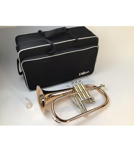 Amazon.com: Tromba Pro Professional Plastic Bb Flugelhorn, Golden